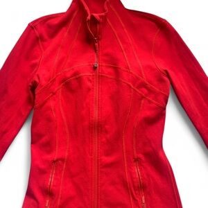 lululemon red define jacket